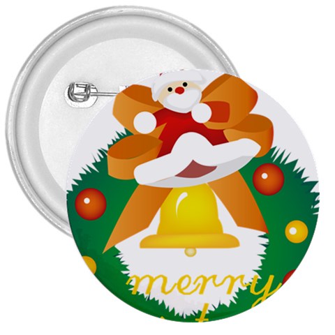 sxmas08 3  Button from ArtsNow.com Front