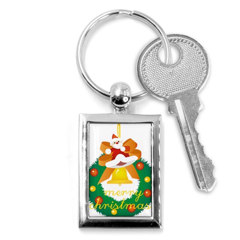 sxmas08 Key Chain (Rectangle) from ArtsNow.com Front
