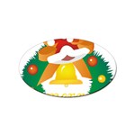 sxmas08 Sticker Oval (100 pack)