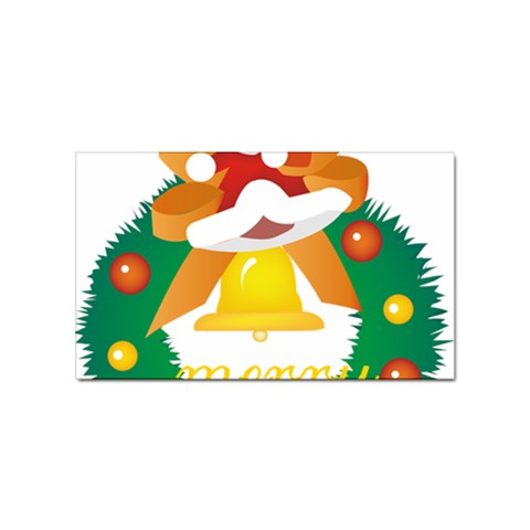 sxmas08 Sticker Rectangular (10 pack) from ArtsNow.com Front