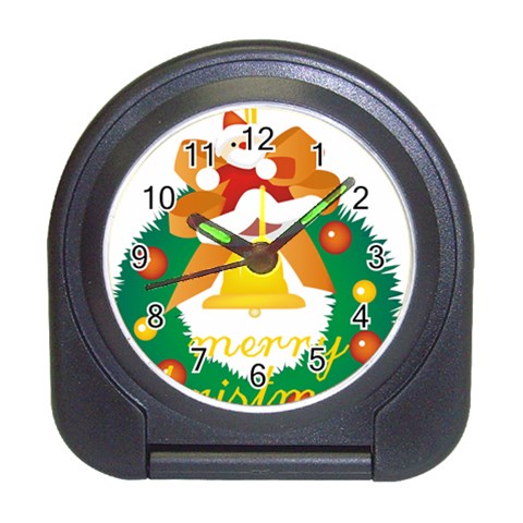 sxmas08 Travel Alarm Clock from ArtsNow.com Front