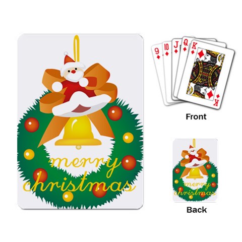 sxmas08 Playing Cards Single Design from ArtsNow.com Back