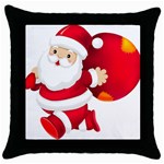 sxmas09 Throw Pillow Case (Black)