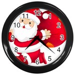 sxmas09 Wall Clock (Black)