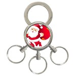 sxmas09 3-Ring Key Chain