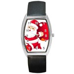 sxmas09 Barrel Style Metal Watch