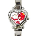 sxmas09 Heart Italian Charm Watch