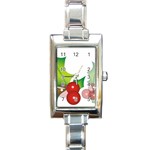 sxmas10 Rectangular Italian Charm Watch
