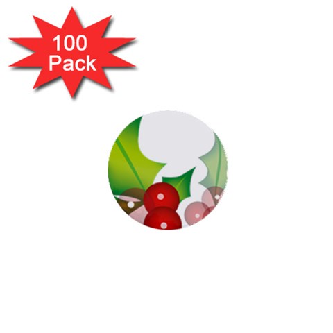 sxmas10 1  Mini Button (100 pack)  from ArtsNow.com Front