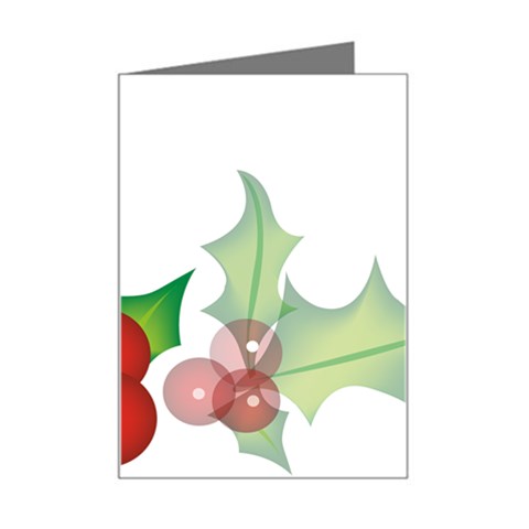 sxmas10 Mini Greeting Card from ArtsNow.com Left