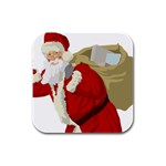 sxmas11 Rubber Square Coaster (4 pack)