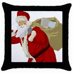 sxmas11 Throw Pillow Case (Black)