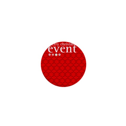 sxmas12 1  Mini Button from ArtsNow.com Front