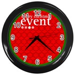 sxmas12 Wall Clock (Black)