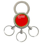 sxmas12 3-Ring Key Chain