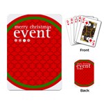 sxmas12 Playing Cards Single Design