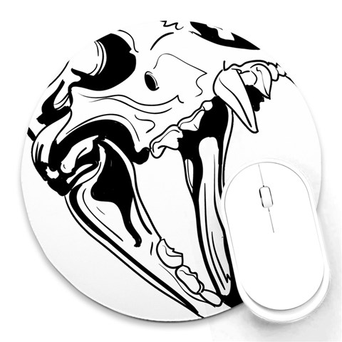bone005 Round Mousepad from ArtsNow.com Front