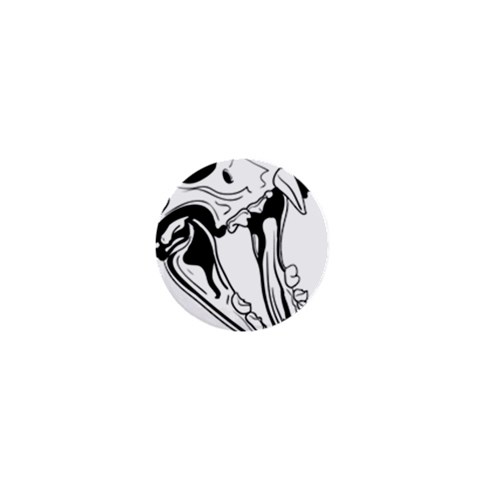 bone005 1  Mini Button from ArtsNow.com Front