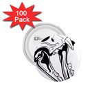 bone005 1.75  Button (100 pack) 