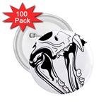 bone005 2.25  Button (100 pack)