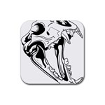 bone005 Rubber Coaster (Square)
