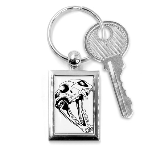 bone005 Key Chain (Rectangle) from ArtsNow.com Front