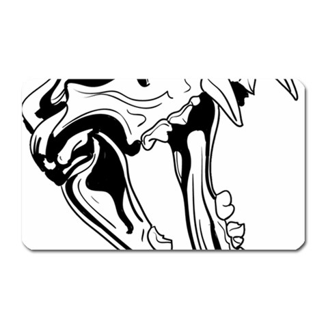 bone005 Magnet (Rectangular) from ArtsNow.com Front