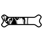 bone005 Magnet (Dog Bone)