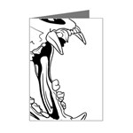 bone005 Mini Greeting Card