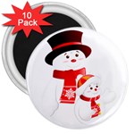 sxmas020 3  Magnet (10 pack)