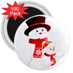 sxmas020 3  Magnet (100 pack)