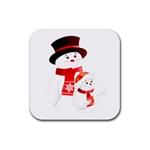 sxmas020 Rubber Coaster (Square)