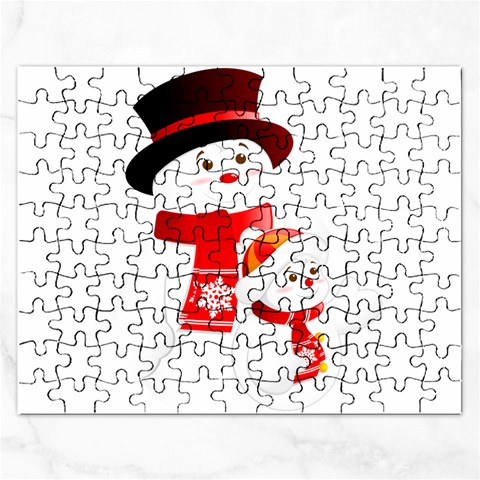 sxmas020 Jigsaw Puzzle (Rectangular) from ArtsNow.com Front