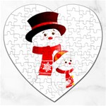 sxmas020 Jigsaw Puzzle (Heart)