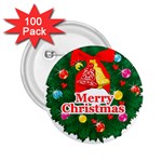 sxmas018 2.25  Button (100 pack)