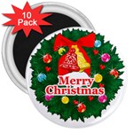 sxmas018 3  Magnet (10 pack)