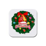 sxmas018 Rubber Square Coaster (4 pack)