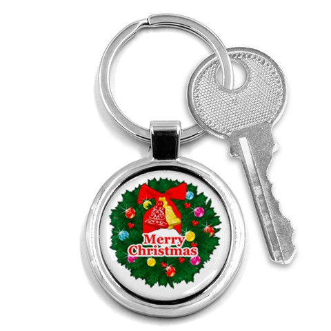sxmas018 Key Chain (Round) from ArtsNow.com Front