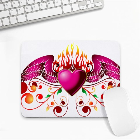 heart005 Small Mousepad from ArtsNow.com Front