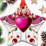 heart005 Ornament (Star)