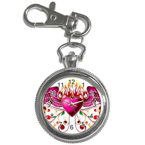 heart005 Key Chain Watch from ArtsNow.com Front