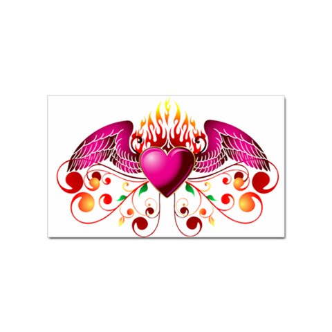 heart005 Sticker (Rectangular) from ArtsNow.com Front