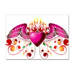 heart005 Sticker A4 (10 pack)