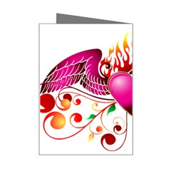 heart005 Mini Greeting Card from ArtsNow.com Right