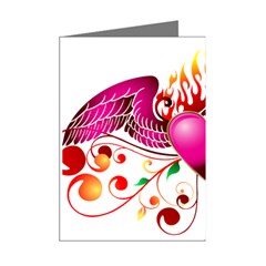 heart005 Mini Greeting Cards (Pkg of 8) from ArtsNow.com Right