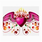 heart005 Glasses Cloth