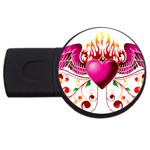 heart005 USB Flash Drive Round (4 GB)