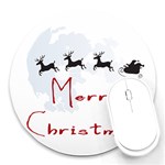 xmasicon21 Round Mousepad