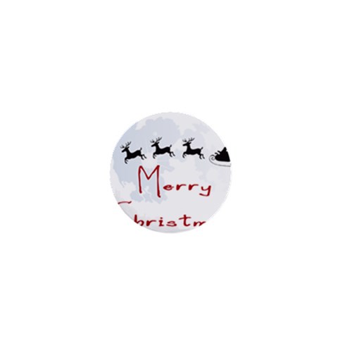 xmasicon21 1  Mini Button from ArtsNow.com Front