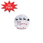 xmasicon21 1  Mini Button (10 pack) 